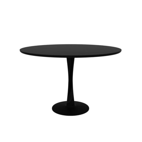 Ethnicraft Black Oak Torsion Dining Table