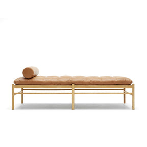 Carl Hansen OW150 Ole Wanscher Daybed in SIF 95 Brown Leather