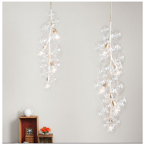 Pelle Tall Bubble Chandelier