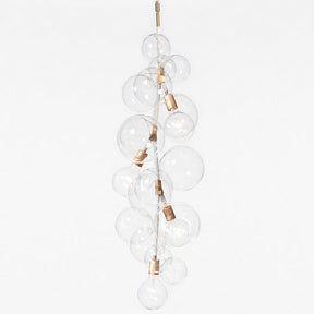 PELLE Tall Glass Bubble Chandelier