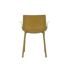 Backside of Mustard Piuma by Piero Lissoni by Kartell