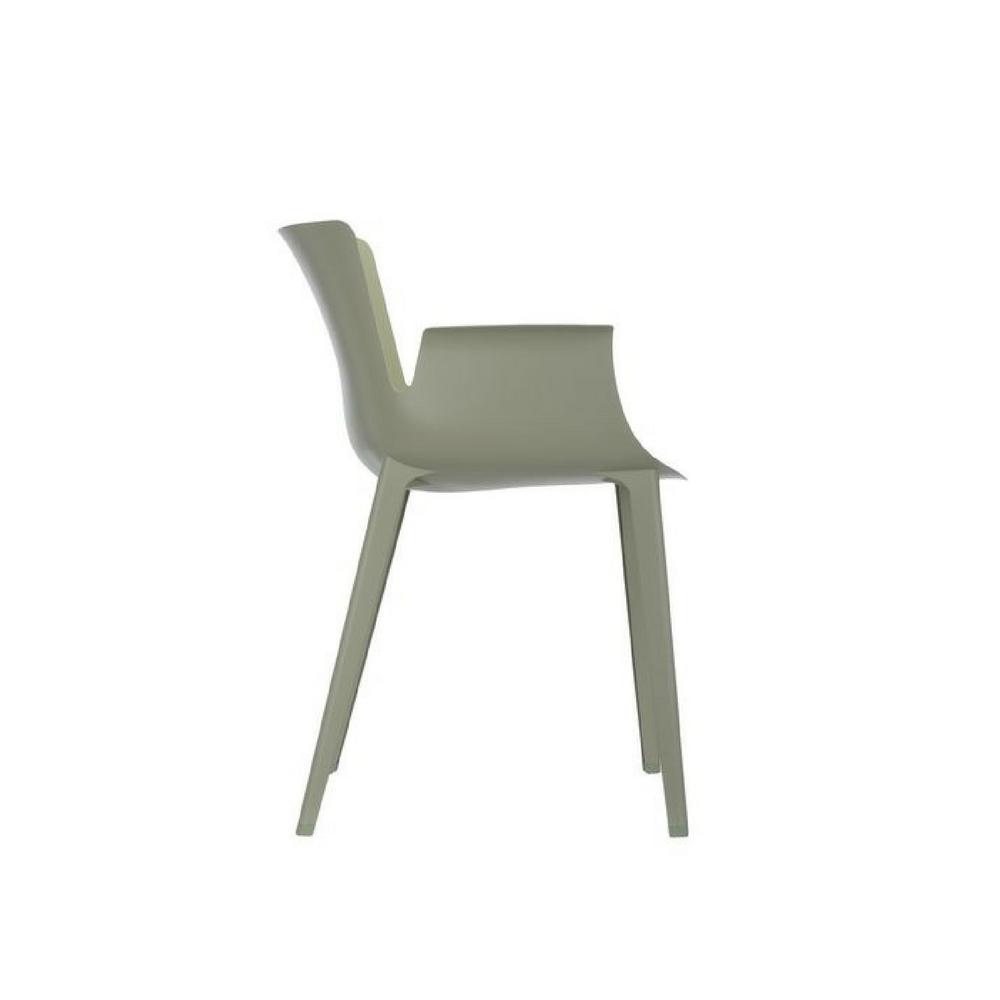 Sideview of Sage Piuma by Piero Lissoni by Kartell