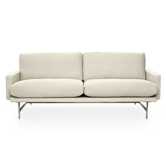 Piero Lissoni Two Seat Sofa White Fritz Hansen
