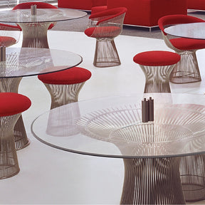 Platner Tables Chairs and Stools Warren Platner for Knoll