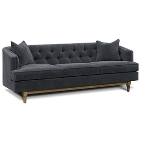 Precedent Emma Sofa Grey Velvet