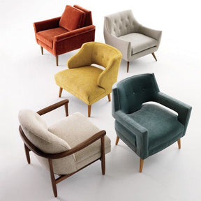 Precedent Furniture Marley Chair in Group Aerial Shot