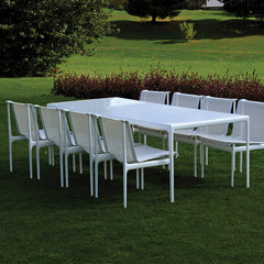 Richard Schultz 1966 Armless Dining Chairs and Table Knoll Outdoors