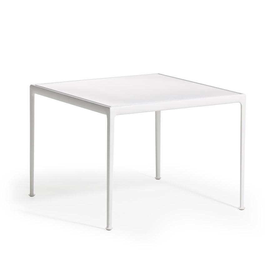 Richard Schultz 1966 Dining Table White Square Outdoor Knoll