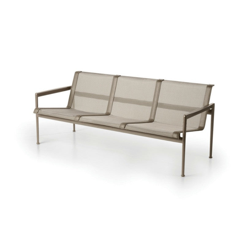 Richard Schultz 1966 Three Seat Outdoor Sofa with Arms