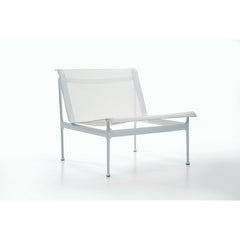 Richard Schultz Swell Club Chair for Knoll White Frame White Straps White Seat Mesh