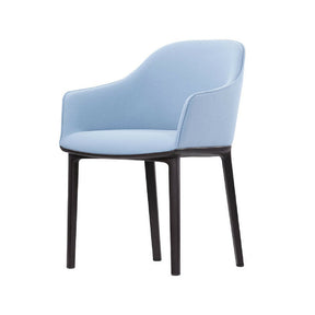 Softshell Chair Light Blue Bouroullec for Vitra