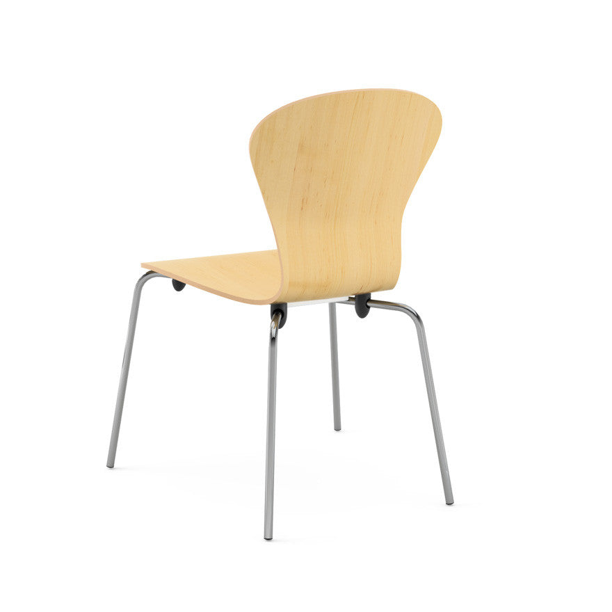 Ross Lovegrove Sprite Stacking Chair Maple Back Knoll