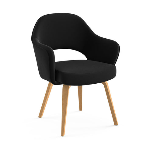 Saarinen Executive Arm Chair Wood Legs