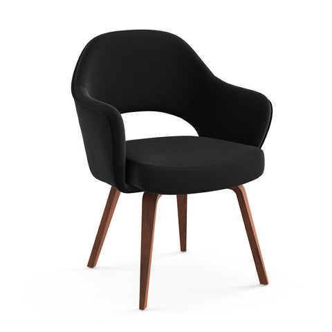 Saarinen Executive Arm Chair Wood Legs
