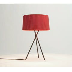 Santa and Cole M3 Tripode Table Lamp Red