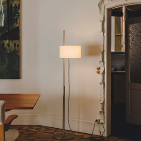 Santa Cole Miguel Mila TMD Floor Lamp in Barcelona Apartment with Art