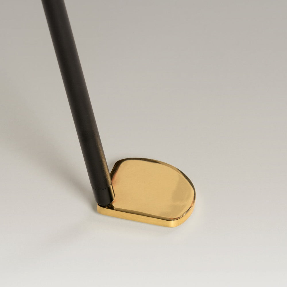 Santa Cole Tripode Floor Lamp Brass Foot Detail