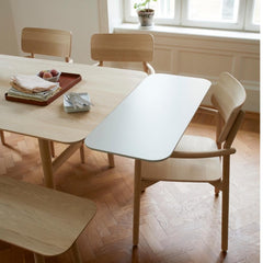 Skagerak Hven Dining Table with Extension Plate On