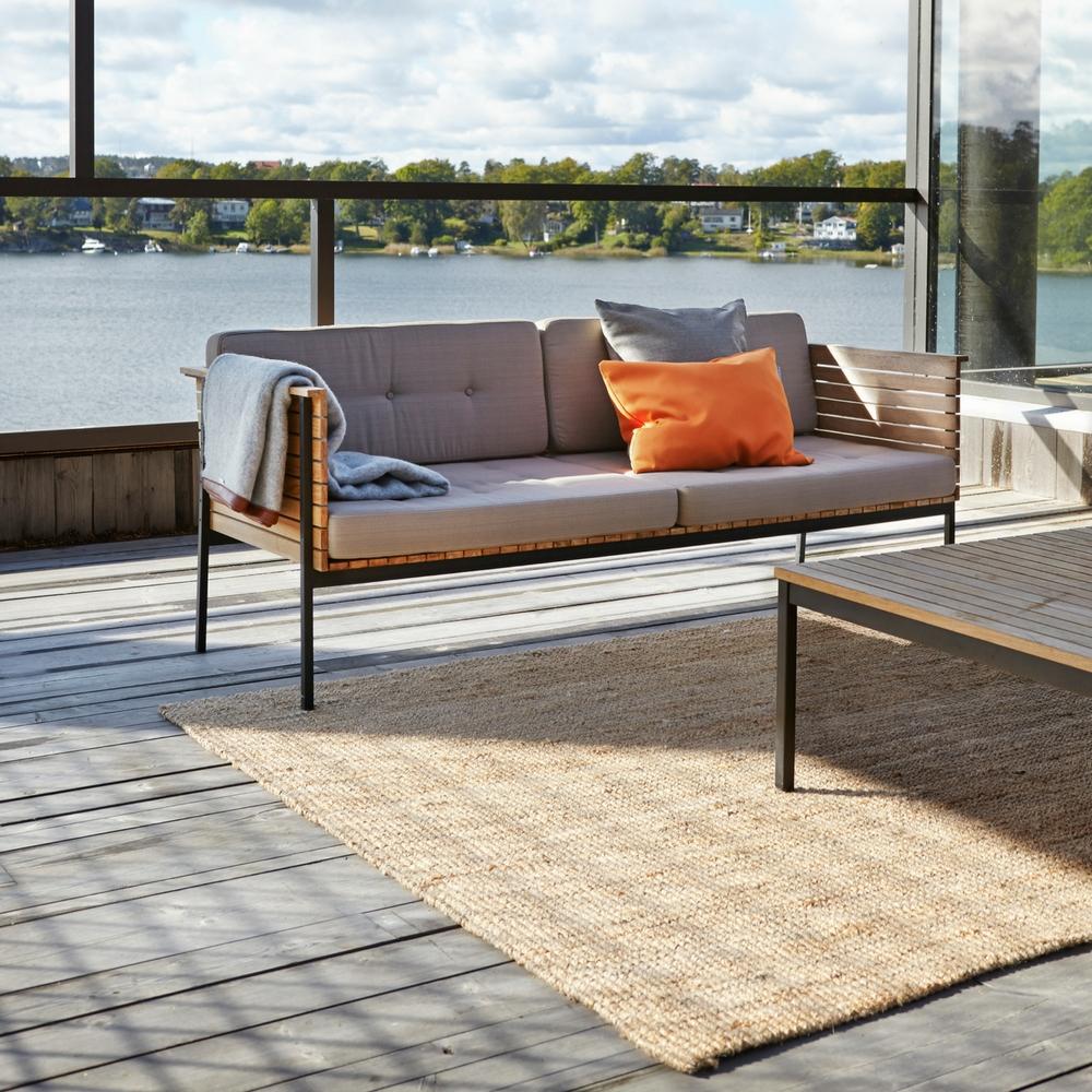 Skargaarden Haringe Lounge Sofa and Lounge Table on Sun Deck