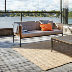 Skargaarden Haringe Lounge Sofa and Lounge Table on Sun Deck
