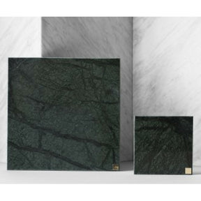 Skultuna Large and Small Green Marble Plates