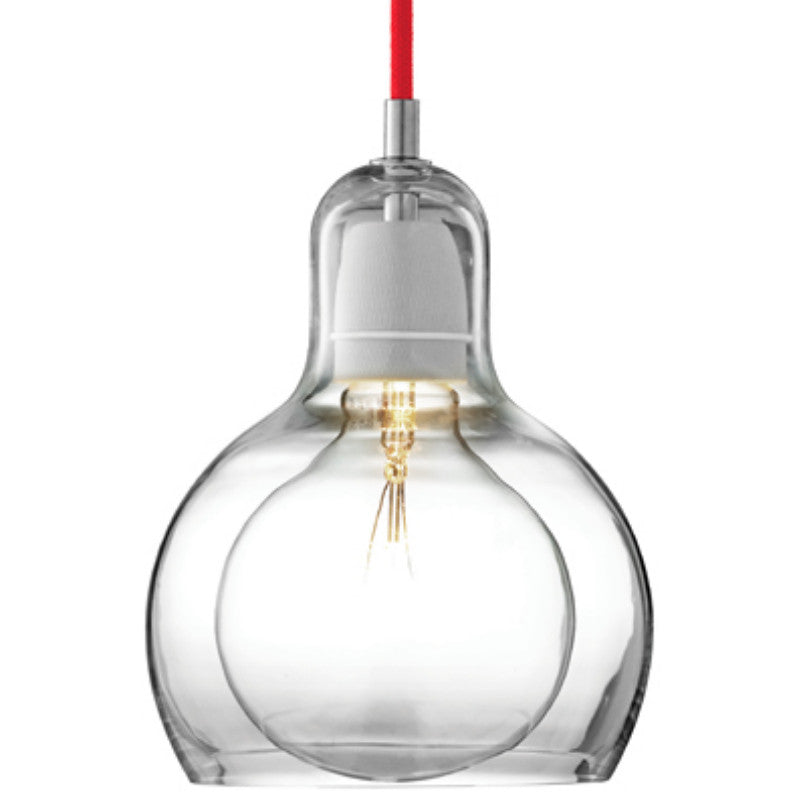 【新品】 &TRADITION MEGABULB PENDANT SR2 クリア sofie-refer-mega-bulb-red-cord