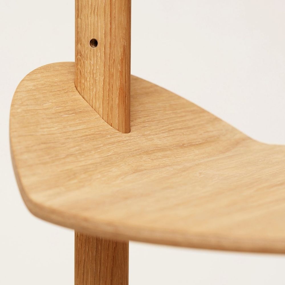 Form & Refine Stilk Oak Side Table Details
