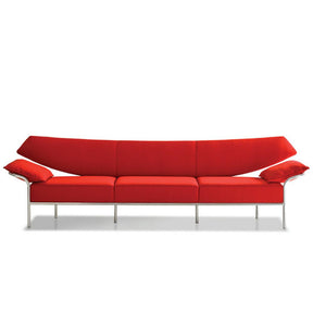 Bernhardt Design Ibis Sofa by Terry Crews Poppy Red