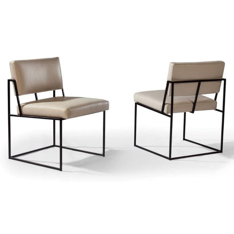 Thayer Coggin Milo Baughman Design Classic Dining Chair- Armless