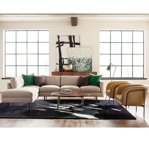 Thayer Coggin Milo Baughman Design Classic Sectional Sofa