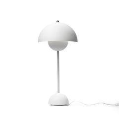 Verner Panton VP3 Flowerpot Lamp in Matte White And Tradition Copenhagen
