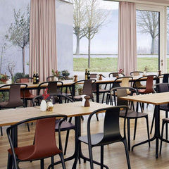 Vitra Belleville Chairs by Ronan and Erwan Bouroullec in Cafe