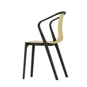 Vitra Belleville Arm Chair in Natural Oak Profile