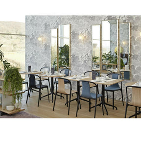 Vitra Bouroullec Belleville Chairs in Restaurant