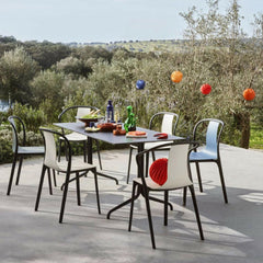Vitra Belleville Chairs Outdoors