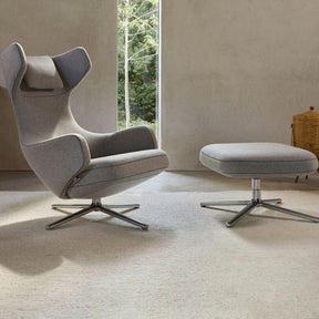Vitra Grand Repos by Antonio Citterio in Cosy Pebble Grey with Contrast Stitching