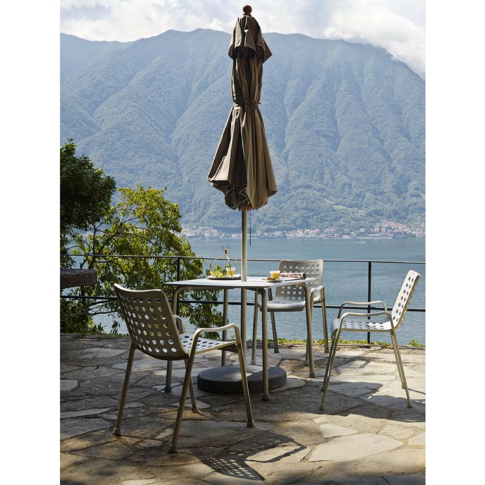 Vitra Landi Chairs by Hans Coray at Lake Como