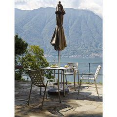 Vitra Landi Chairs by Hans Coray at Lake Como