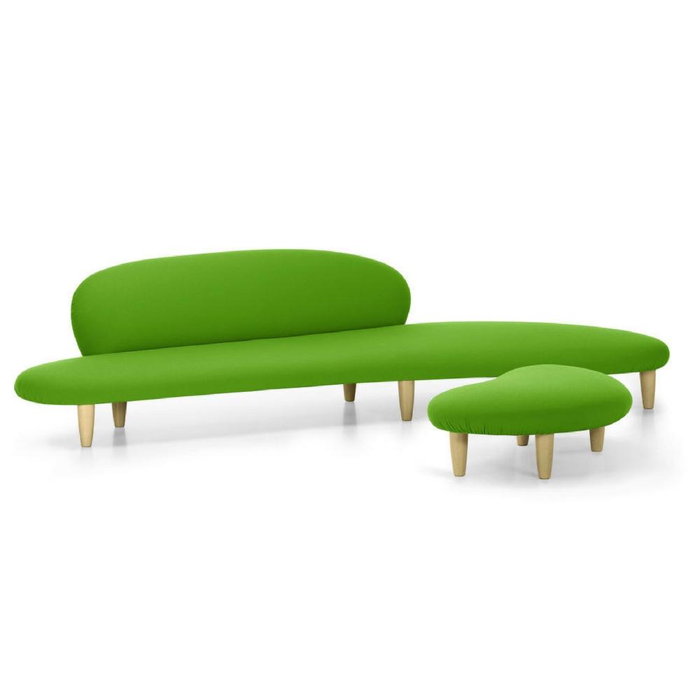 Vitra Noguchi Freeform Sofa Green
