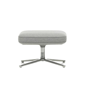 Vitra Ottoman for Grand Repos by Antonio Citterio in Cosy Pebble Grey with Contrast Stitching