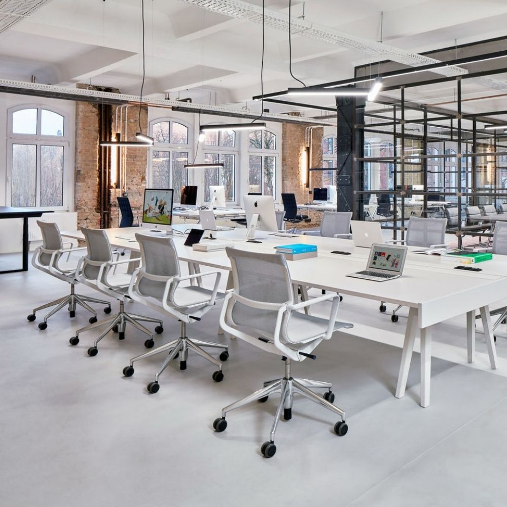 Vitra Task Chairs by Alberto Meda in Open Plan Office