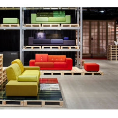 Vitra Polder Sofas Yellow Red Blue Green at Salone di Mobile 2015