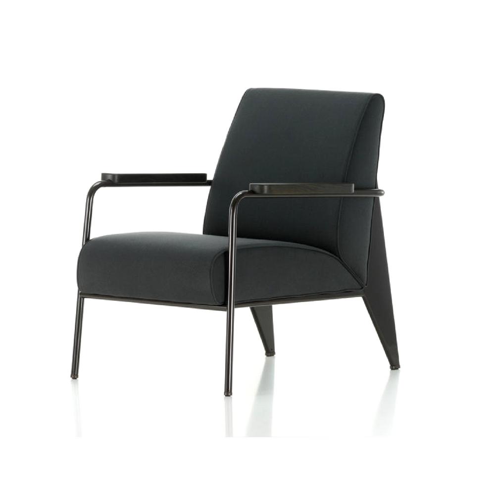 Vitra Prouvé Fauteuil de Salon Black