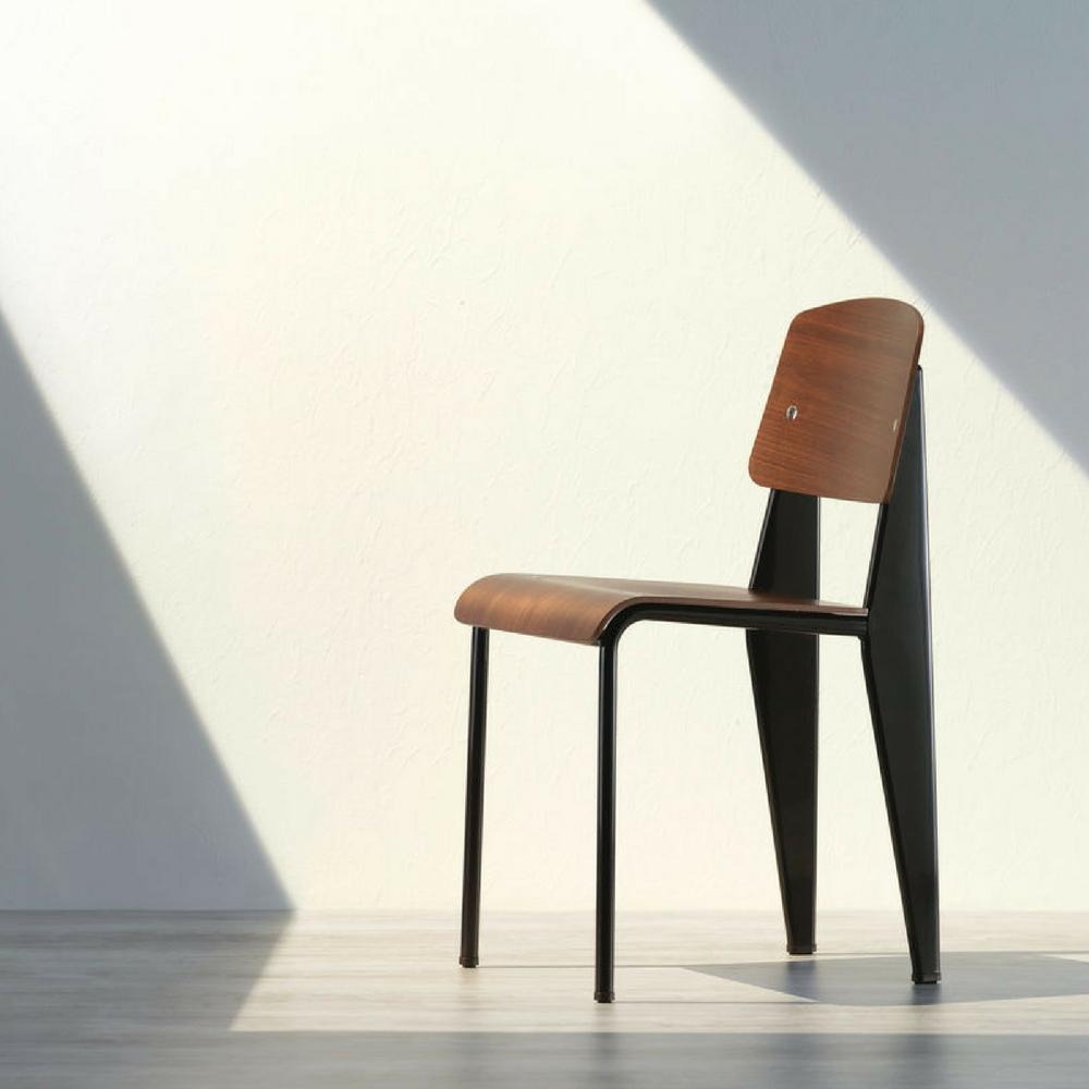 Vitra Prouvé Standard Chair in Ray of Light