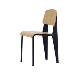 Vitra Prouve Standard Chair Oak with Black