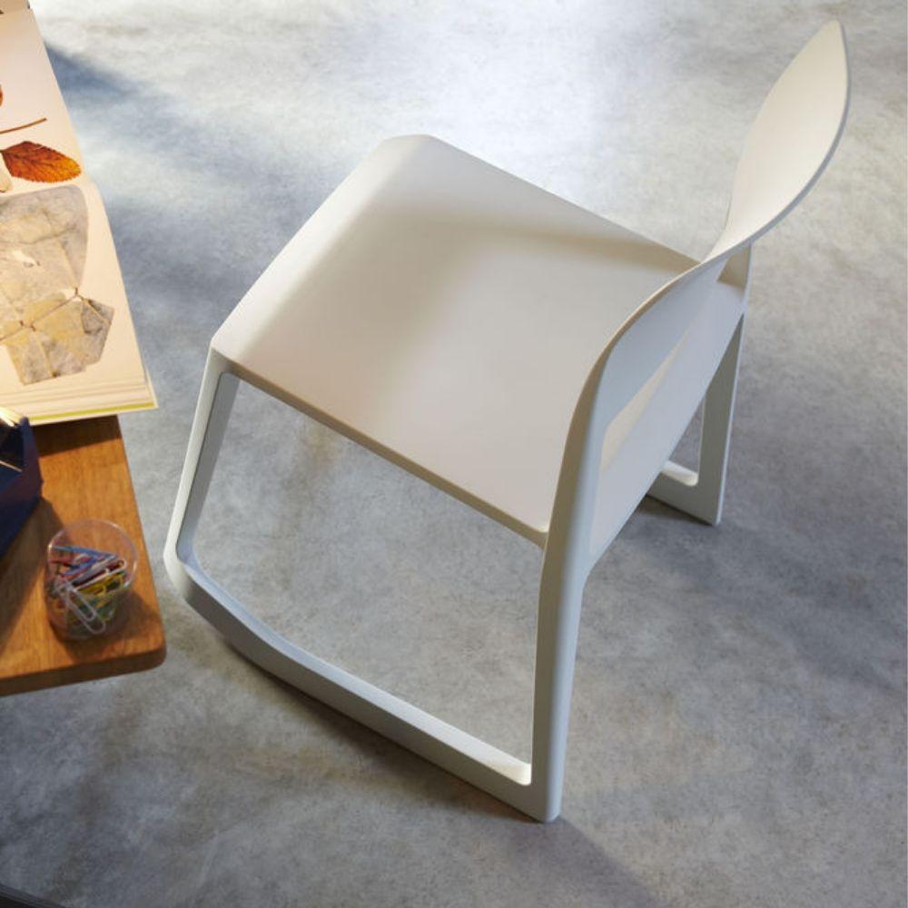 Vitra Tip Ton Chair by Barber Osgerby in situ with Desk