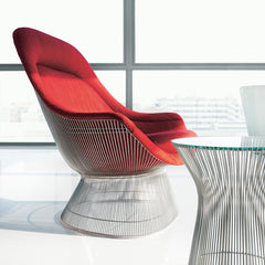 Warren Platner Easy Chair and Side Table from Knoll