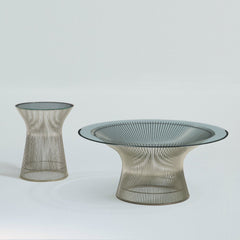 Platner Side and Coffee Table
