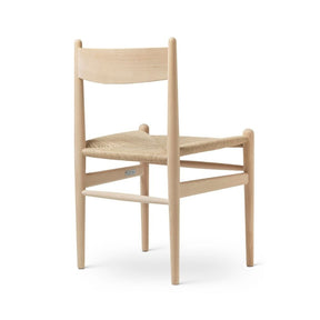Wegner CH36 Beech Soap with Natural Papercord Back Carl Hansen and Son