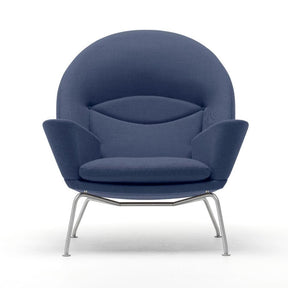 Hans Wegner Oculus Chair CH468 Carl Hansen & Son Dark Blue Rime 781